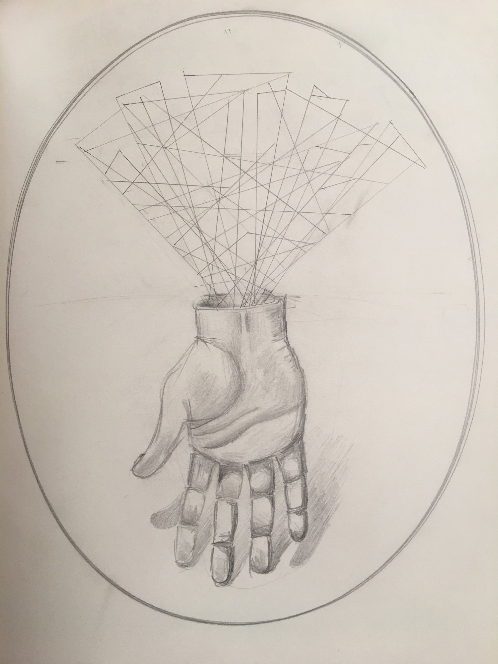 Hand of God - Print Only