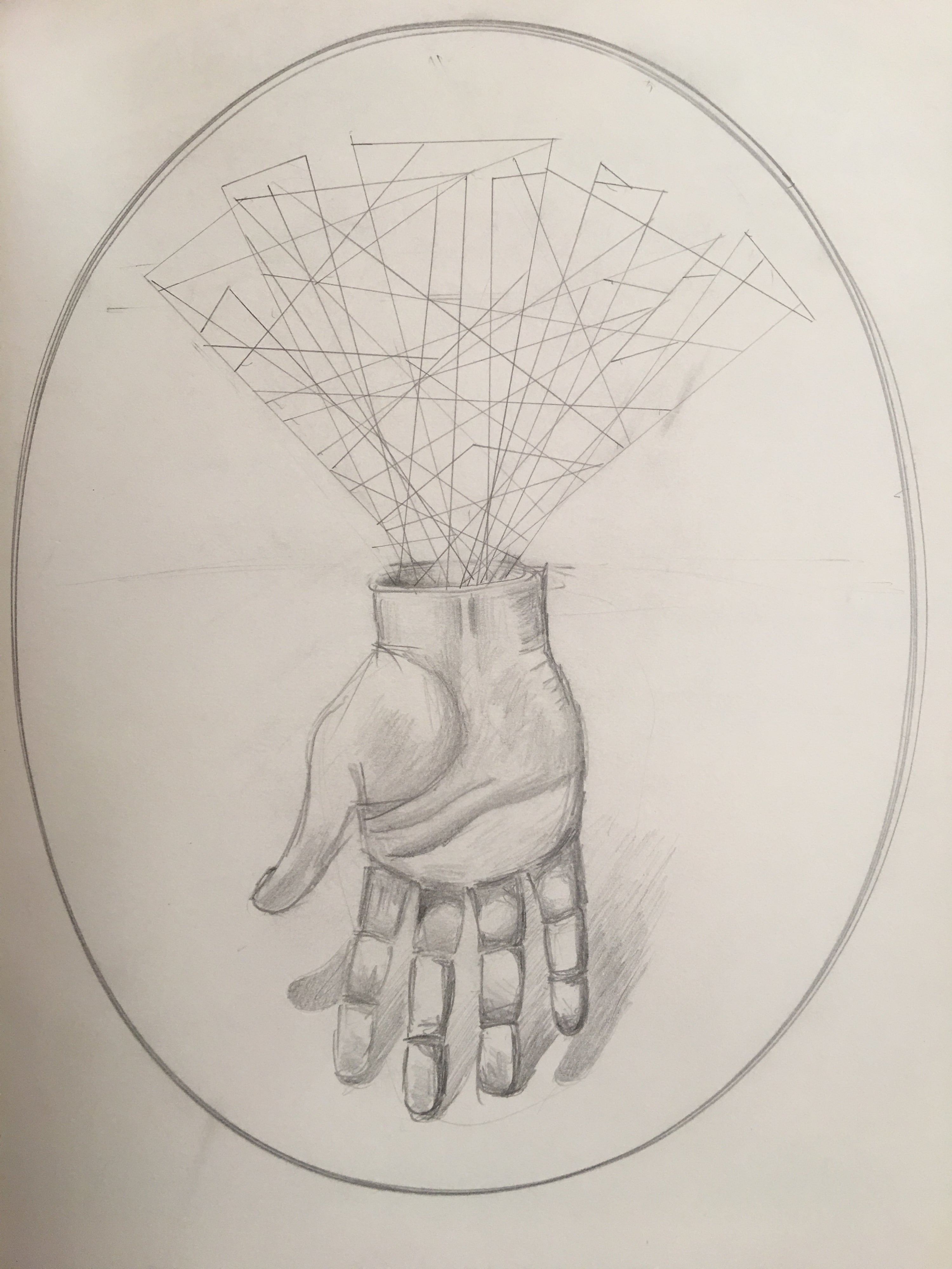 Hand of God - Print Only