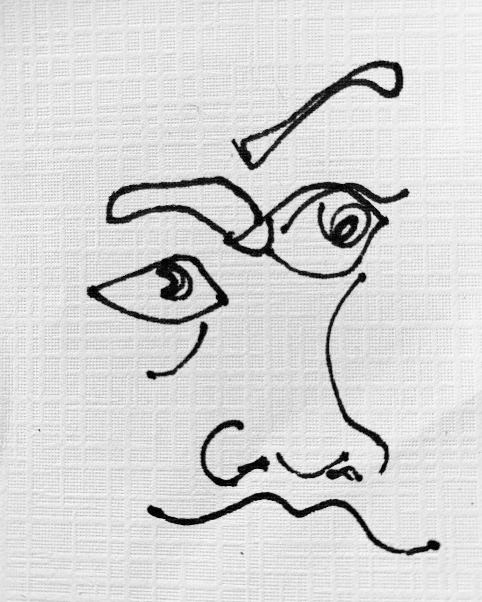 Blind Contour Drawing A